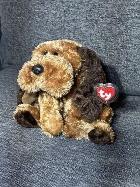 TY Classic Plush - MEMPHIS the Dog (14 inch) -  Stuffed Animal Toy NWT